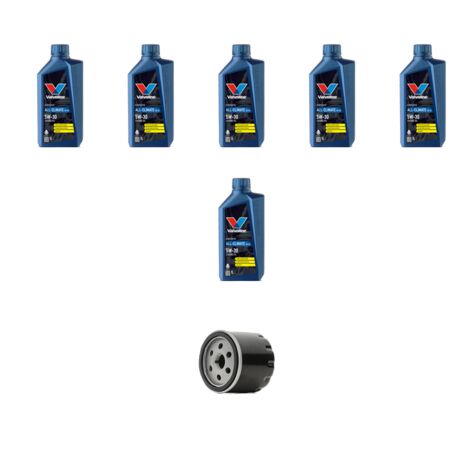 Kit filtro olio e 6L compatibile con Renault Scenic I 1.8 16v 85kw Dal 2001