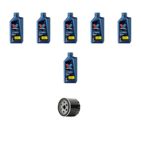 Kit filtro olio e 6L compatibile con Renault Scenic I 1.9 Diesel 47kw Dal 1998