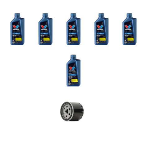 Kit filtro olio e 6L compatibile con Renault Scenic I 2.0 16v 102kw Dal 1999