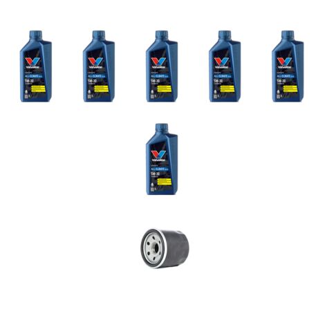 Kit filtro olio e 6L compatibile con Renault Scenic IV / Grand Scenic 1.5 Dci 81kw Dal 2016