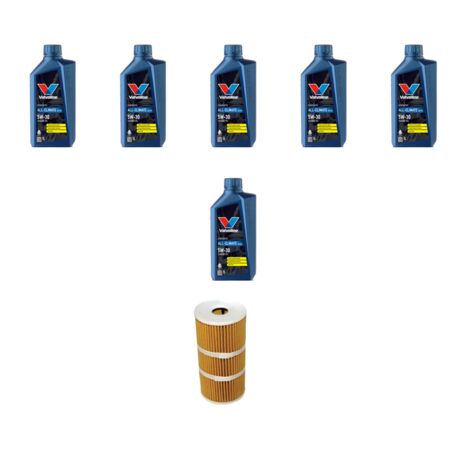 Kit filtro olio e 6L compatibile con Renault Talisman 1.7 Blue Dci 88kw Dal 2018