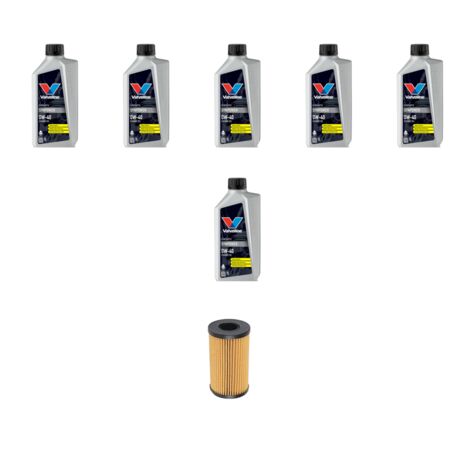 Kit filtro olio e 6L compatibile con Renault Trafic II 2.0 dci 66kw dal 2006
