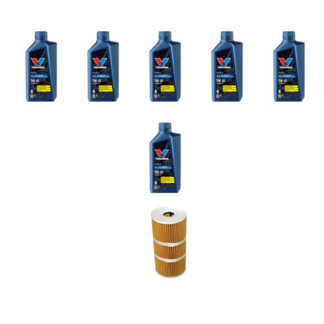 Kit filtro olio e 6L compatibile con Renault Trafic III 1.6 Dci 85kw dal 2014