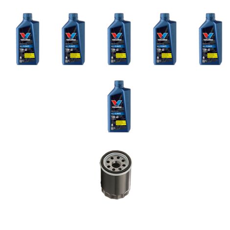 Kit filtro olio e 6L compatibile con Suzuki Grand Vitara 2.5 V6 106kw dal 1998