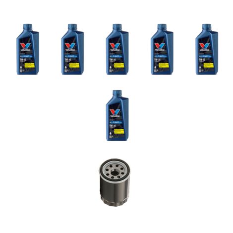 Kit filtro olio e 6L compatibile con Suzuki Grand Vitara 2.5I V6 116kw dal 2003