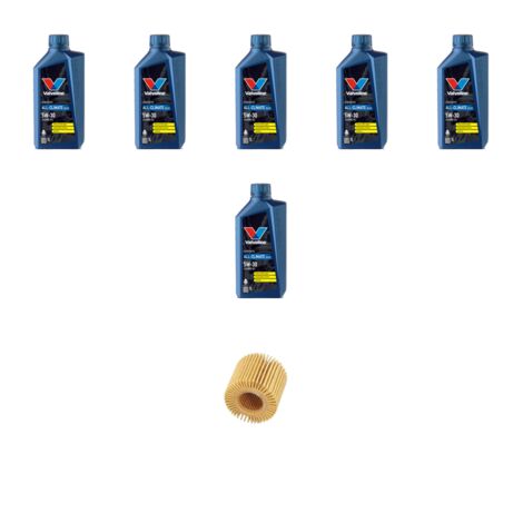 Kit filtro olio e 6L compatibile con Toyota Alphard 3.5 206kw Dal 2015