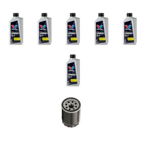 Kit filtro olio e 6L compatibile con Toyota Proace II 2.0 D 150 110kw Dal 2016