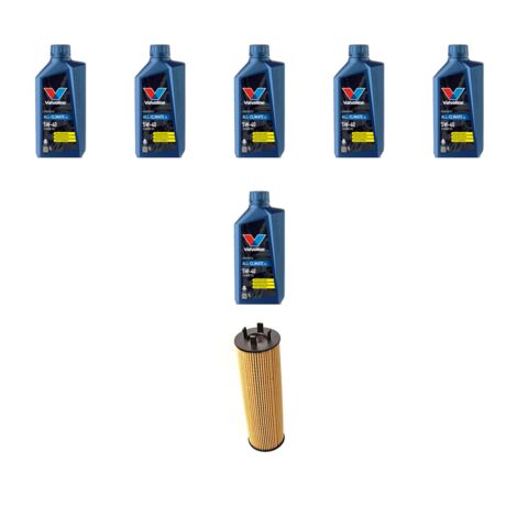 Kit filtro olio e 6L compatibile con Volvo C70 I 2.3 T5 180Kw dal 2002 al 2005