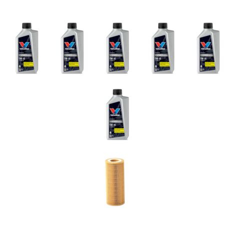 Kit filtro olio e 6L compatibile con Volvo S40 II 2.0 D4 130kw dal 2010