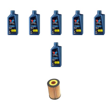 Kit filtro olio e 6L compatibile con Volvo S60 2.3 T5 184Kw dal 2000 al 2004