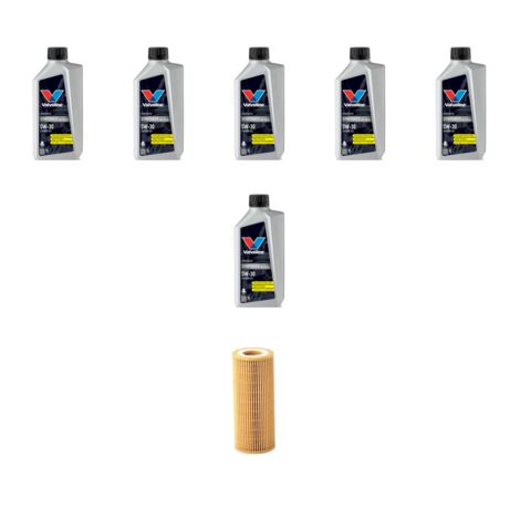 Kit filtro olio e 6L compatibile con Volvo S60 II V60 Cross Country 2.0 D3 120kw dal 2010