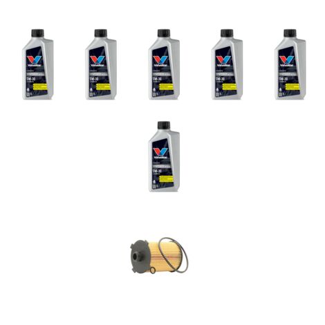 Kit filtro olio e 6L compatibile con Volvo S60 III V60 II Cross Country 2.0 T4 140kw Dal 2019