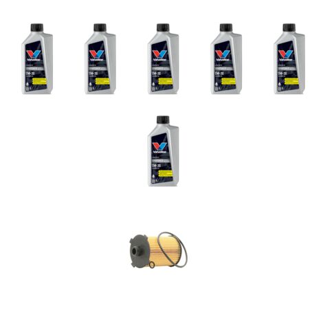 Kit filtro olio e 6L compatibile con Volvo S60 III V60 II Cross Country 2.0 T4 155kw Dal 2019