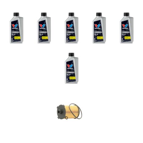 Kit filtro olio e 6L compatibile con Volvo S60 III V60 II Cross Country 2.0 T5 184kw Dal 2018