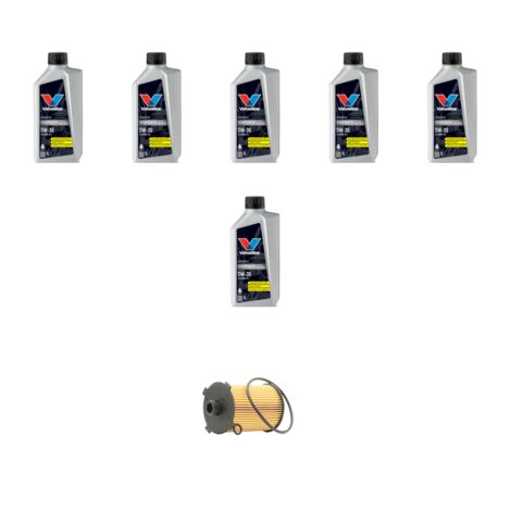 Kit filtro olio e 6L compatibile con Volvo S60 III V60 II Cross Country 2.0 T8 Plug-InHybrid 335kw Dal 2022