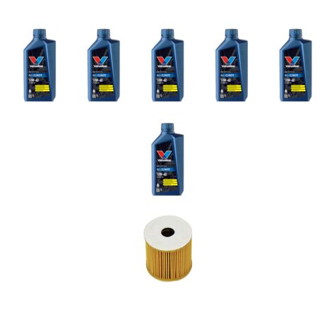 Kit filtro olio e 6L compatibile con Volvo S70 2.4 20v 125kw dal 1997