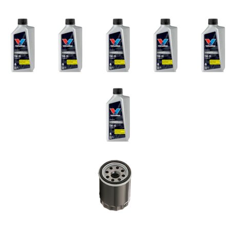 Kit filtro olio e 6L compatibile con Volvo S80 II 2.0 T 149kw Dal 2010