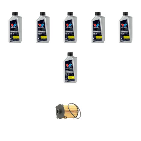 Kit filtro olio e 6L compatibile con Volvo S80 II 2.0 T5 180kw dal 2013