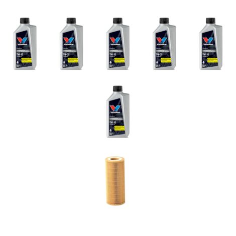 Kit filtro olio e 6L compatibile con Volvo S80 II 2.4 D5 158kw dal 2011