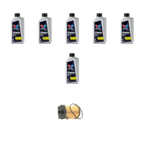 Kit filtro olio e 6L compatibile con Volvo S90 II 2.0 B4 Mild-Hybrid 145Kw 2020