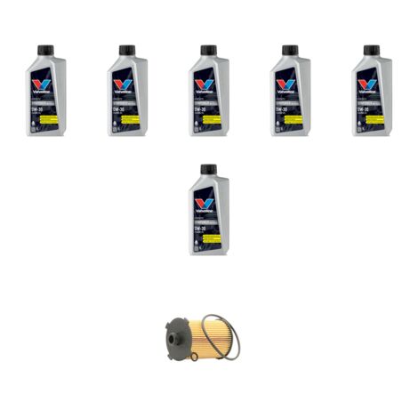 Kit filtro olio e 6L compatibile con Volvo S90 II 2.0 B5 Mild-Hybrid 196Kw 2020
