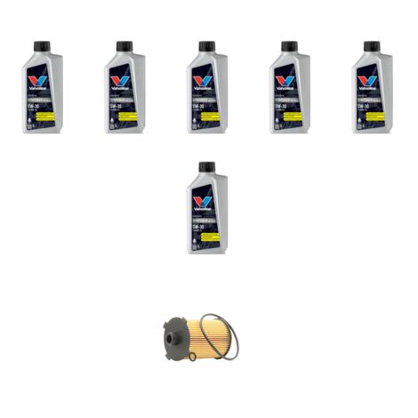 Kit filtro olio e 6L compatibile con Volvo S90 II 2.0 B6 Mild-Hybrid 220Kw dal 2020