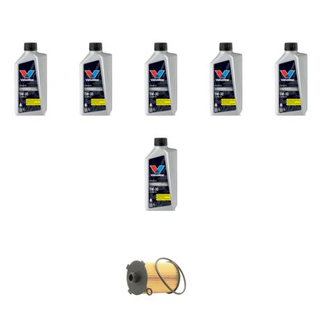 Kit filtro olio e 6L compatibile con Volvo S90 II 2.0 D5 Mild Hybrid 173Kw dal 2020