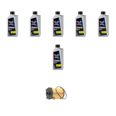 Kit filtro olio e 6L compatibile con Volvo S90 II 2.0 T8 Plug-in-Hybrid 246Kw dal 2016