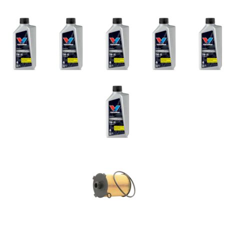 Kit filtro olio e 6L compatibile con Volvo S90II/V90II 2.0 D4 Drive-E Polestar 147kw dal 2016