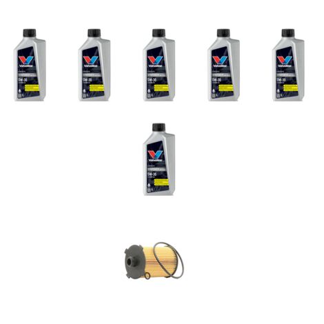 Kit filtro olio e 6L compatibile con Volvo S90II/V90II 2.0 D5 173kw dal 2016