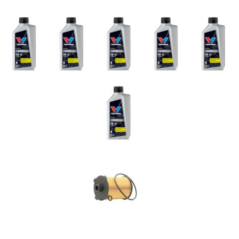 Kit filtro olio e 6L compatibile con Volvo S90II/V90II 2.0 T4 140kw dal 2016