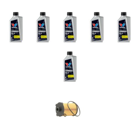 Kit filtro olio e 6L compatibile con Volvo S90II/V90II 2.0 T4 Polestar 155kw dal 2017