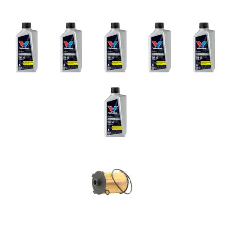 Kit filtro olio e 6L compatibile con Volvo S90II/V90II 2.0 T5 Polestar 186kw dal 2017