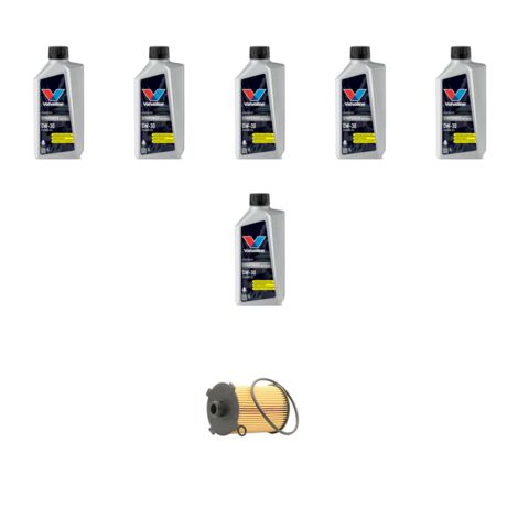 Kit filtro olio e 6L compatibile con Volvo S90II/V90II 2.0 T8 Hybrid 299kw dal 2016