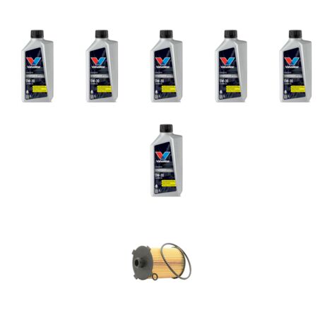 Kit filtro olio e 6L compatibile con Volvo S90II/V90II 2.0 T8 Hybrid 340kw dal 2022