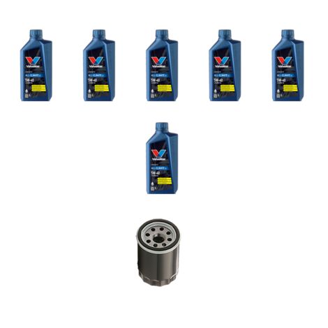 Kit filtro olio e 6L compatibile con Volvo V70 2.0 120Kw dal 97 al 2003