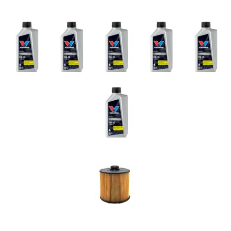 Kit filtro olio e 6L compatibile con Volvo XC40 1.5 T3 120Kw dal 2019