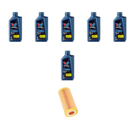 Kit filtro olio e 6L compatibile con Vw Arteon (3H) 2.0 TsI 200kw Dal 2018