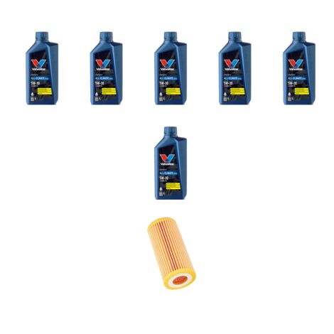 Kit filtro olio e 6L compatibile con Vw Golf VII (5G1/BA5) 2.0 GTI 195kw Dal 2016