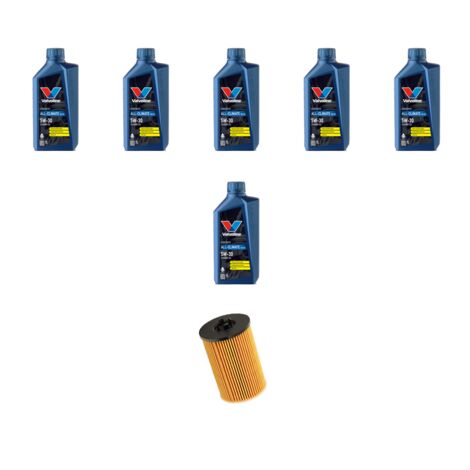 Kit filtro olio e 6L compatibile con Vw Jetta IV (162) 2.0 TDI 110kw Dal 2014