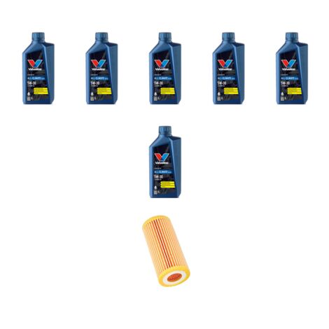 Kit filtro olio e 6L compatibile con Vw Jetta IV (162) 2.0 TSI 155kw Dal 2017