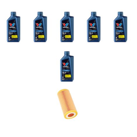 Kit filtro olio e 6L compatibile con VW Scirocco III (1K8) 2.0 TFSI 132kw Dal 2014