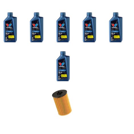 Kit filtro olio e 6L compatibile con Vw Tiguan II (AD1) 2.0 TDI 110kw Dal 2016