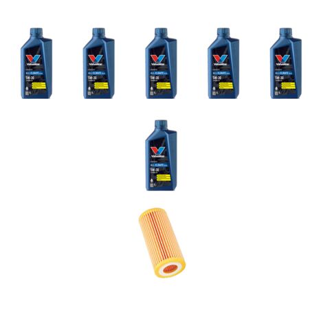 Kit filtro olio e 6L compatibile con Vw Tiguan II (AD1) 2.0 TSI 162kw Dal 2016