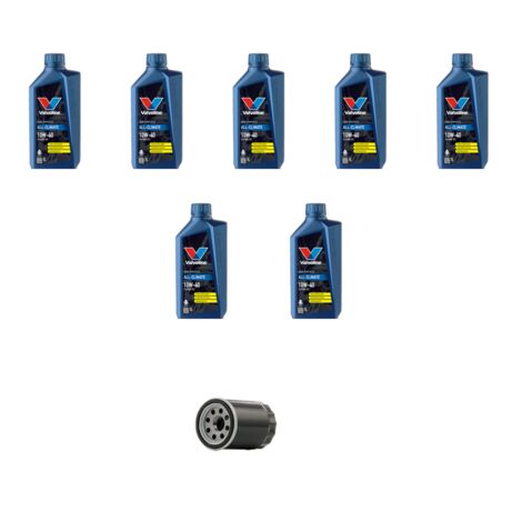 Kit filtro olio e 7L compatibile con Alfa Romeo 166 (936) 2.5 V6 24V 138kw dal 2000 al 2007