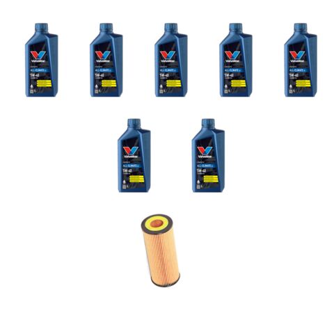 Kit filtro olio e 7L compatibile con Alfa Romeo Spider (939) 2.4 Jtdm 20v 147kw dal 2007