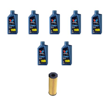 Kit filtro olio e 7L compatibile con Audi A4 (B8) 2.7 tdi 120kw dal 2007 al 2012