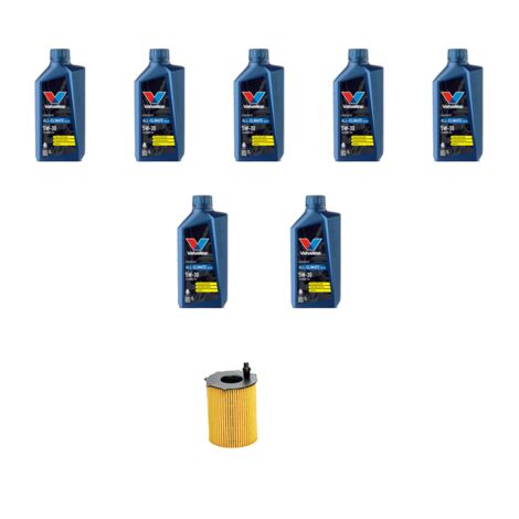 Kit filtro olio e 7L compatibile con Audi A5 (8T3,8F7,8TA) 3.0 tdi 150kw dal 2011