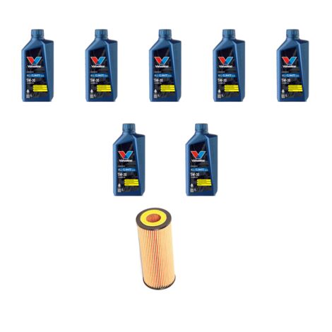 Kit filtro olio e 7L compatibile con Audi A6 (C7) 2.8 tfsi 150kw dal 2011