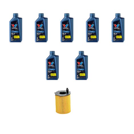 Kit filtro olio e 7L compatibile con Audi A6 (C7) 3.0 tdi 176kw dal 2013